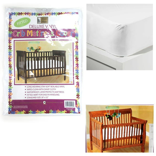 Crib Mattress Nursery Baby Breathable Waterproof Cradle Pram Swing Mattresses